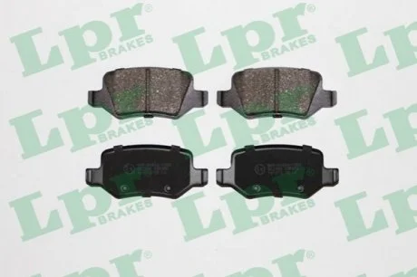 Гальмівні колодки дискові для Mercedes LPR 05P850 фото товару