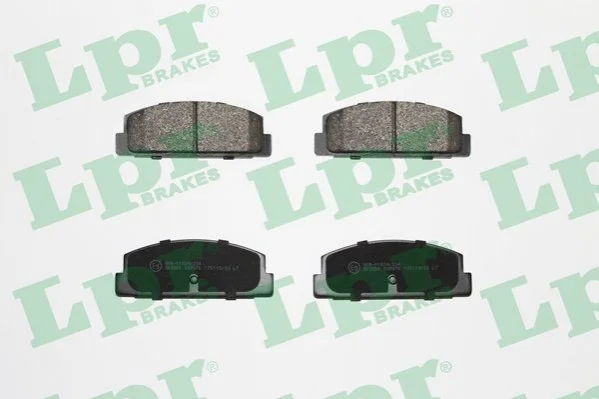 <strong>Комплект гальмівних колодок з 4 шт. дисків LPR 05P876 (фото 1)</strong>