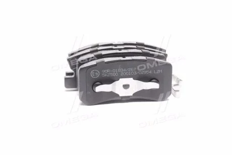 Тормозные колодки для Mitsubishi, Dodge, Citroen, Peugeot, Fiat LPR 05P954 фото товара