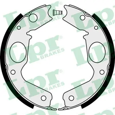 <strong>Колодки стоянкового гальма Mitsubishi Pajero (II,III), Pajero Sport (I,II) LPR 08350 (фото 1)</strong>