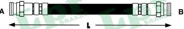 <strong>Шланг гальмівний LPR 6T48351 (фото 1)</strong>