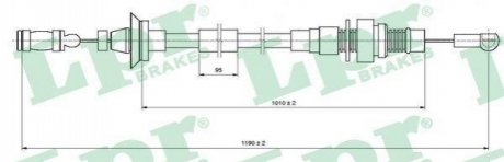 Трос акселератора LPR C0005A