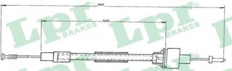 Тросик сцепления LPR C0093C фото товара