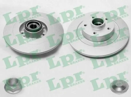 Гальмівний диск для LPR R1032PCA фото товару