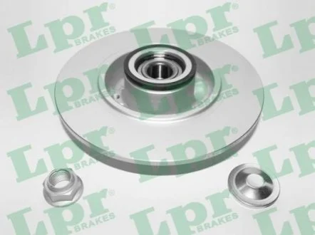 Диск гальмівний для Renault LPR R1076PRCA фото товару
