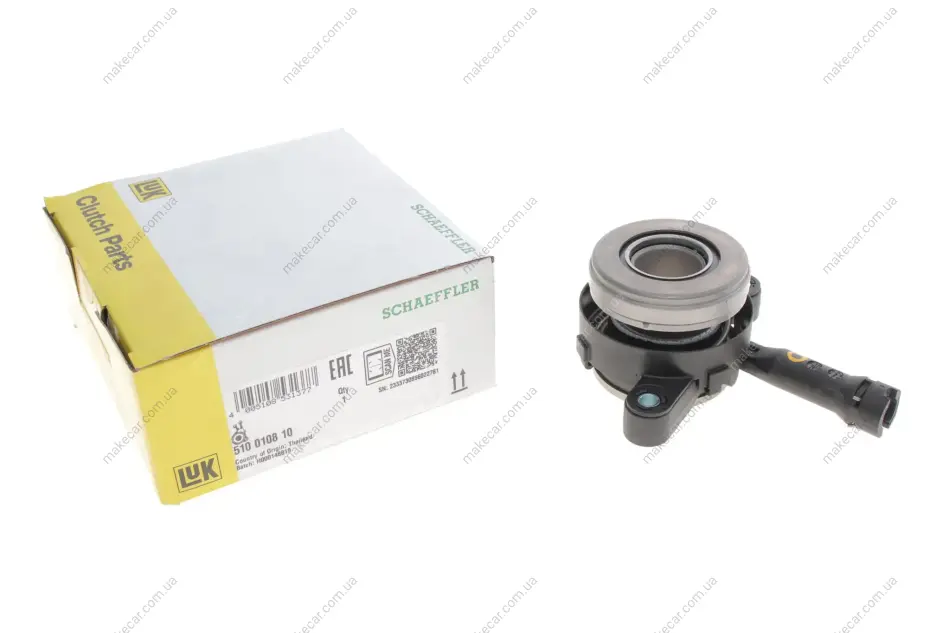 <strong>Підшипник зчеплення гідравлічний CHRYSLER SEBRING CITROEN C4 AIRCROSS, C-CROSSER, C-CROSSER ENTERPRISE DODGE AVENGER, CALIBER, JOURNEY FIAT FULLBACK JEEP COMPASS, PATRIOT 1.6D-2.4LPG 09.05- LuK 510 0108 10 (фото 1)</strong>