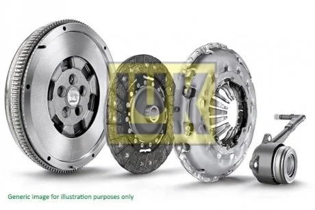 Комплект зчеплення з маховиком для Peugeot, Citroen, DS LuK 600 0328 00 фото товару
