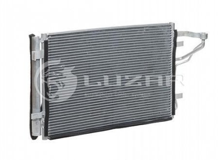 Радіатор кондиціонера Ceed 1.4/1.6/2.0 (07-) АКПП/МКПП з ресивером LUZAR LRAC 08H2 (фото 1)