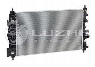 Радиатор охлаждения Astra J (10-) 1.4i/1.6i/1.7 CDTI/2.0 CDTI АКПП AC+/- LUZAR LRc 21106