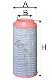 Фільтр повітряний для M-FILTER A1016 фото товару