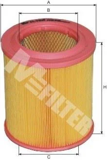 Повітряний фільтр для M-FILTER A548 фото товару