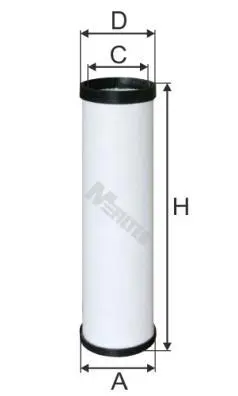 <strong>Повітряний фільтр M-FILTER A563/1 (фото 1)</strong>