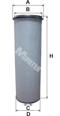 <strong>Повітряний фільтр M-FILTER A567/1 (фото 1)</strong>