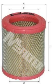 Повітряний фільтр для Chrysler M-FILTER A825 фото товару