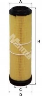 Фільтр повітряний E200/300 CDI W211 OM647/648 02-09 для M-FILTER A 893 фото товару