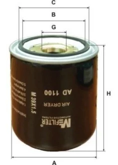 Фільтр вологовідділювача для M-FILTER AD1100 фото товару