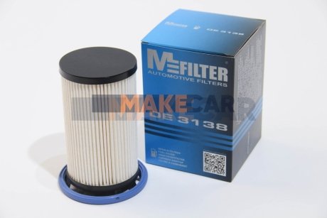 Фільтр паливний (змінний елемент) M-FILTER DE 3138 (фото 1)