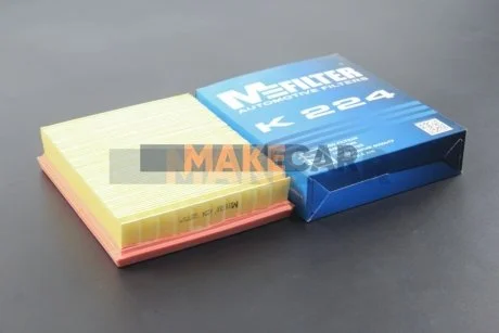 Фільтр повітряний Peugeot 206 1.1/1.4/1.6 i 98- для Peugeot, Citroen M-FILTER K 224 фото товару