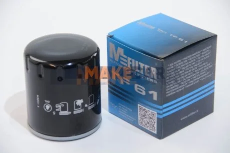 Фільтр масляний Berlingo/Partner 1.8/1.9D/1.1i/1.4i/1.8i 96-99 для M-FILTER TF 61 фото товару