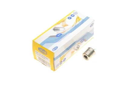 Лампа розжарювання R5W 12V 5W BA15s (вир-во Magneti Marelli) для Peugeot, Mercedes, Opel, Land Rover, Renault MAGNETI MARELLI 004007100000 фото товару