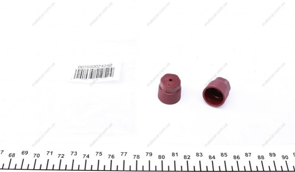 <strong>Захисний ковпачок R134A високого тиску, червоний (2шт) MAGNETI MARELLI 007950024250 (фото 1)</strong>