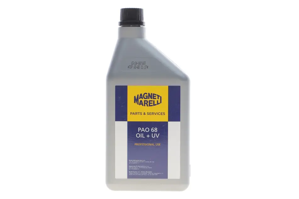 <strong>Олива компресорна PAO 68 з УФ барвником 1 л MAGNETI MARELLI 007950024850 (фото 1)</strong>