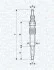 <strong>Свеча накала AUDI FORD SEAT SKODARENAULT, VOLVO VW MAGNETI MARELLI 062900071304 (фото 1)</strong>