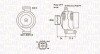 Купить TOYOTA Генератор AVENSIS 2.0, 2.2 08-, RAV 4 III 2.2 05-, LEXUS MAGNETI MARELLI 063732029010 по низкой цене в Украине (фото 1)