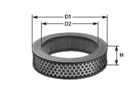 Фильтр воздушный вставка AUDI 80/100 VW Golf II 1,1/1,3, Passat CITROEN (круг) MAGNETI MARELLI 152071758586 фото товара