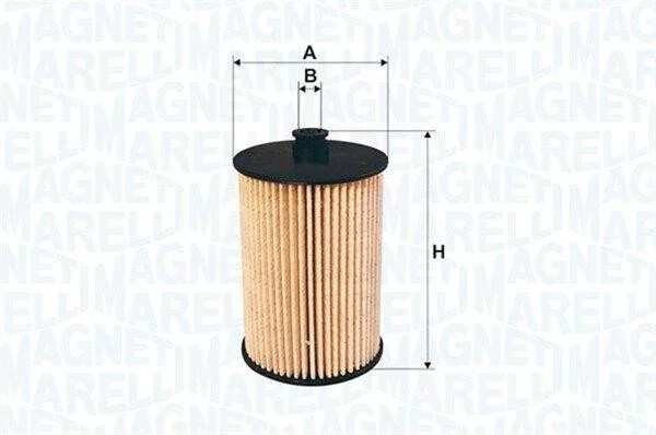 <strong>OPEL фільтр паливний Meriva, Zafira, Insignia 1,3-2,0CDTI MAGNETI MARELLI 153071760476 (фото 1)</strong>