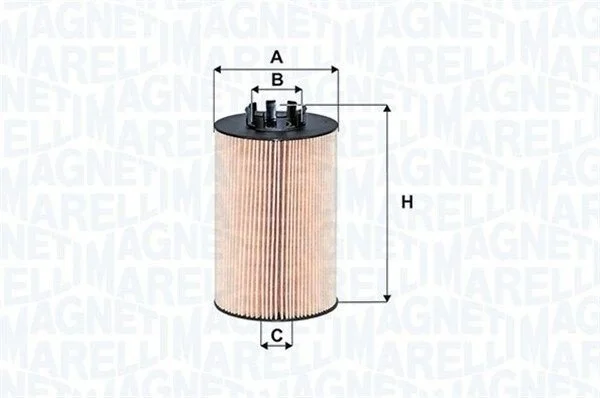 <strong>IVECO Фільтр паливний DAILY IV 06- MAGNETI MARELLI 153071762411 (фото 1)</strong>