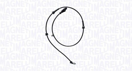 NISSAN датчик ABS передн. Note, Micra 02- MAGNETI MARELLI 172100175010 фото товару