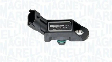 Датчик тиску у впускному колекторі (3 pin) ABARTH 500 / 595 / 695, 500C / 595C / 695C, GRANDE PUNTO ALFA ROMEO 147, 156, 166, GIULIETTA, MITO FIAT 500, 500 C, BRAVO II, DOBLO 0.6-2.5D 09.96- для MAGNETI MARELLI 215810004300 фото товару