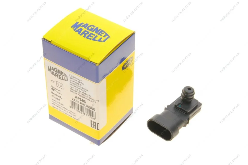 <strong>Датчик тиску впускного колектору MAGNETI MARELLI 215810010500 (фото 1)</strong>