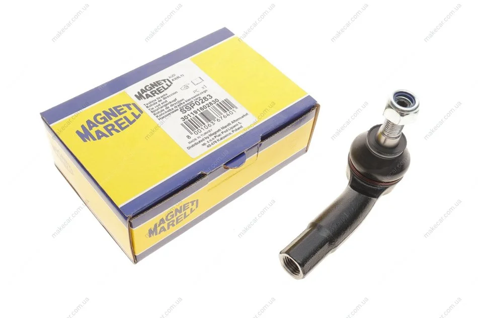 <strong>VW Наконечник рул. тяги прав.Golf IV,Audi A3 97- MAGNETI MARELLI 301191602830 (фото 1)</strong>