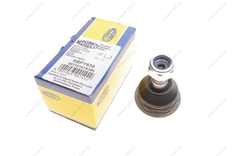<strong>Кульова опора (шарнір) MAGNETI MARELLI 301191619390 (фото 1)</strong>