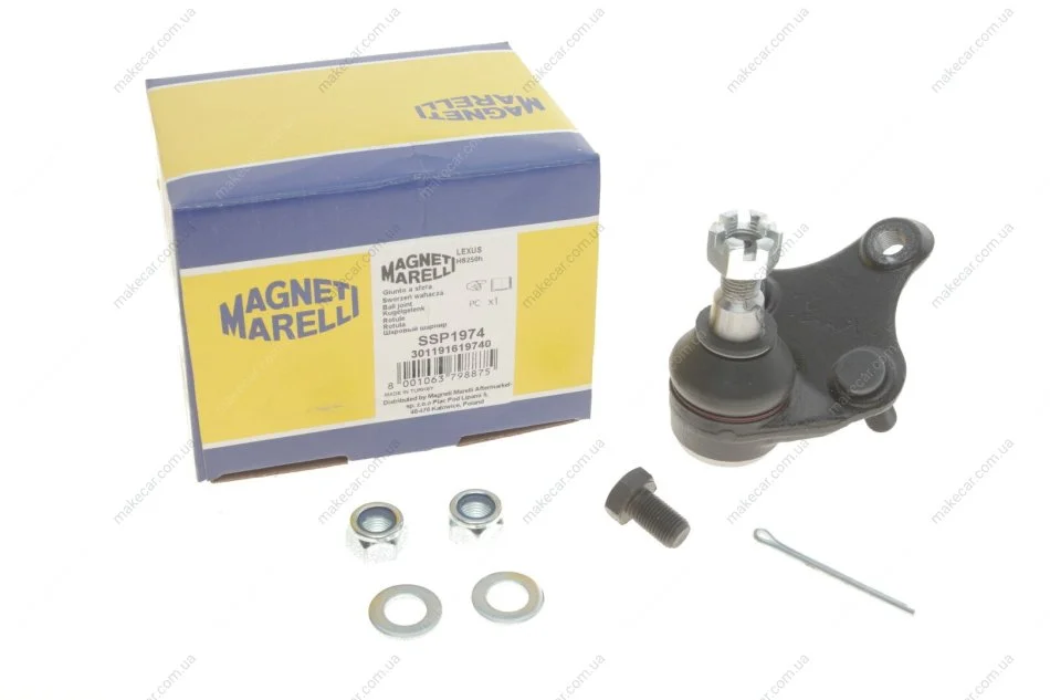 <strong>TOYOTA Шаровая опора лев./прав. Auris 06-,Rav-4 III,IV,Lexus MAGNETI MARELLI 301191619740 (фото 1)</strong>