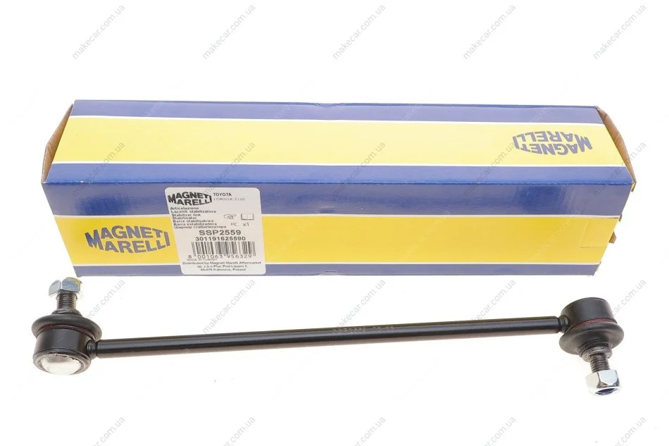 <strong>Стійка стабілізатора MAGNETI MARELLI 301191625590 (фото 1)</strong>