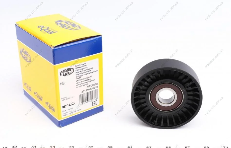 <strong>Шків привідного паса MAGNETI MARELLI 331316170012 (фото 1)</strong>