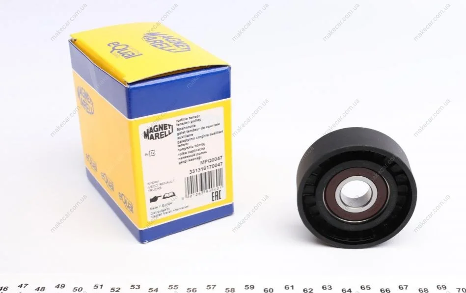 <strong>Ролик модуля натягувача ременя MPQ0047 (Вир-во MagnetiMarelli) MAGNETI MARELLI 331316170047 (фото 1)</strong>