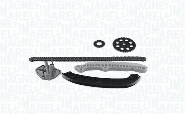<strong>К-т ланцюга ГРМ (ланцюг+2напр.+натягувач+2 шестерні) VW Polo 1.2 03- MAGNETI MARELLI 341500000160 (фото 1)</strong>