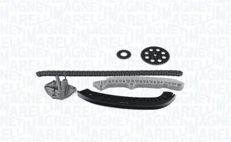 К-т ланцюга ГРМ (ланцюг+2напр.+натягувач+2 шестерні) VW Polo 1.2 03- для MAGNETI MARELLI 341500000160 фото товару