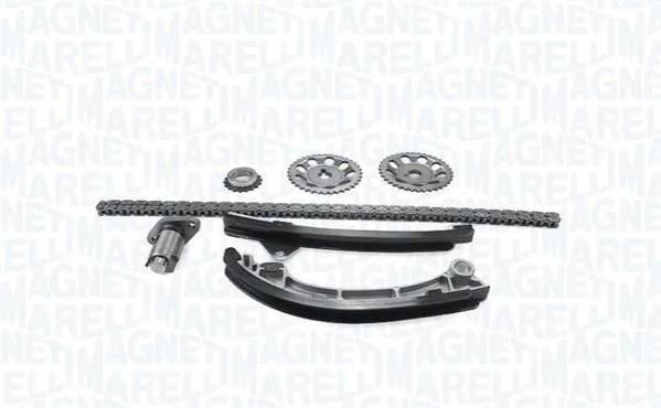 <strong>TOYOTA К-кт ланцюга ГРМ (ланцюг+ 2 напрямних+ натягувач + 3 шестерні + сальник) MAGNETI MARELLI 341500000230 (фото 1)</strong>