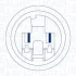 <strong>Підйомне пристрій для вікон передн. RIGHT RENAULT MEGANE BERLINA 5P 10/2002 [] MAGNETI MARELLI 350103782000 (фото 3)</strong>
