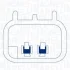 <strong>LAND ROVER Передн. склопідйомник лів. (з двиг.) FREELANDER 99 MAGNETI MARELLI 350103901000 (фото 2)</strong>