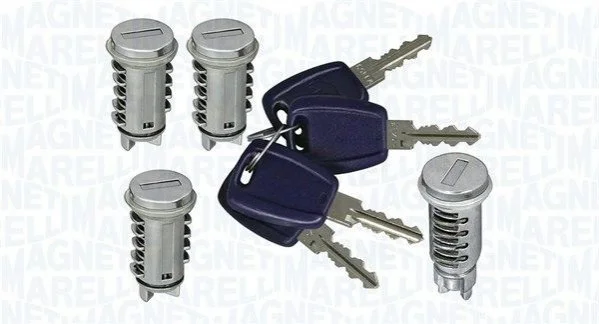 <strong>FIAT К-т личинок замков дверей и багажника (4шт.) Doblo -10 MAGNETI MARELLI 350105009600 (фото 1)</strong>