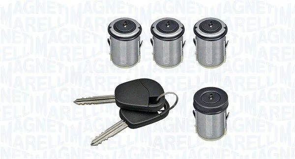 <strong>CITROEN К-т циліндрів замка (4 шт + ключ) JUMPY I 95-, FIAT, LANCIA MAGNETI MARELLI 350105029500 (фото 1)</strong>
