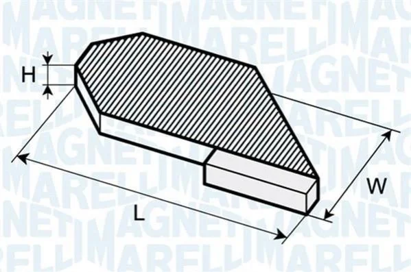 <strong>RENAULT Фильтр возд. салона Scenic,Grand Scenic 03- MAGNETI MARELLI 350203062680 (фото 1)</strong>