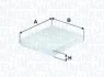<strong>CHRYSLER фільтр повітря салону (вугілля!) Voyager 01- MAGNETI MARELLI 350208065530 (фото 1)</strong>