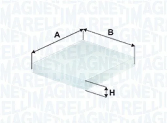 <strong>HONDA Фильтр салона Civic 95- MAGNETI MARELLI 350208065670 (фото 1)</strong>